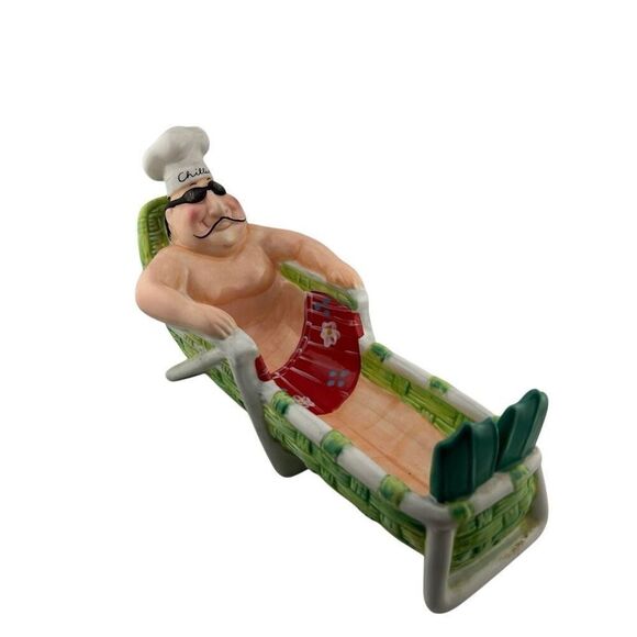 Mud Pie Cheese Cracker Snack Chillin Dish Pool Summer NO SPREADER - Picture 2 of 5